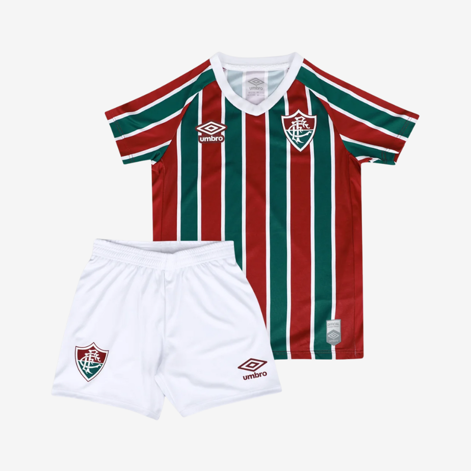 Conjunto Infantil Umbro Fluminense 2025/26 I <span class="lbx-verified" aria-label="Produto verificado">
<img src="https://cdn-icons-png.flaticon.com/512/1828/1828640.png" alt="Produto verificado">
</span>