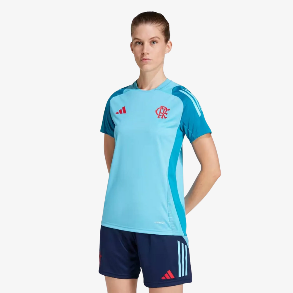 Camisa Adidas Feminina Treino Flamengo 2025/26 <span class="lbx-verified" aria-label="Produto verificado">
<img src="https://cdn-icons-png.flaticon.com/512/1828/1828640.png" alt="Produto verificado">
</span>