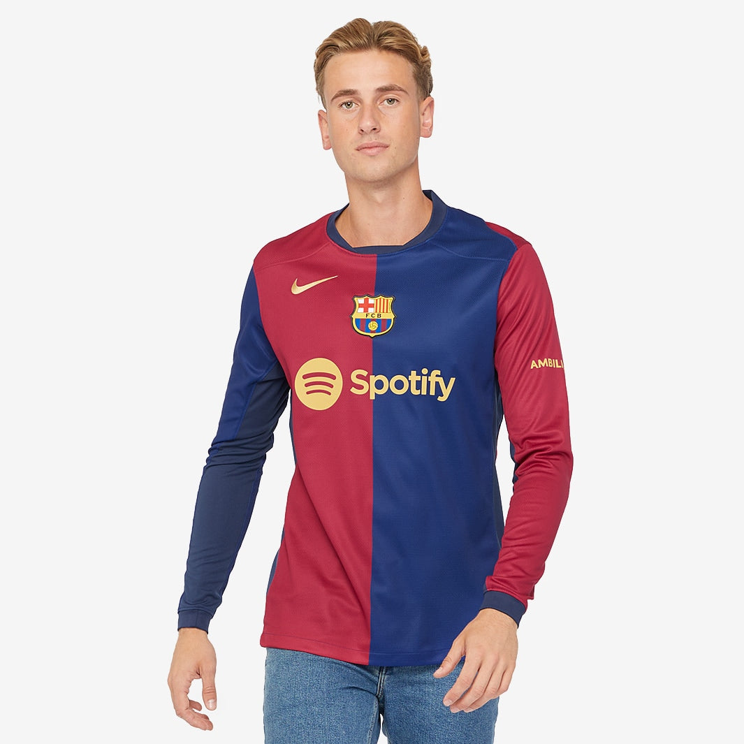 Camisa Manga Longa Nike FC Barcelona 2024/25 Torcedor <span class="lbx-verified" aria-label="Produto verificado">
<img src="https://cdn-icons-png.flaticon.com/512/1828/1828640.png" alt="Produto verificado">
</span>