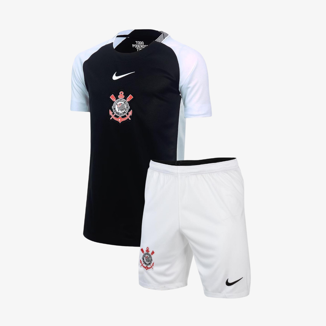 Conjunto Infantil Feminino Nike Corinthians 2025/26 II        <span class="lbx-verified" aria-label="Produto verificado">
            <img src="https://cdn-icons-png.flaticon.com/512/1828/1828640.png" alt="Produto verificado">
        </span>
