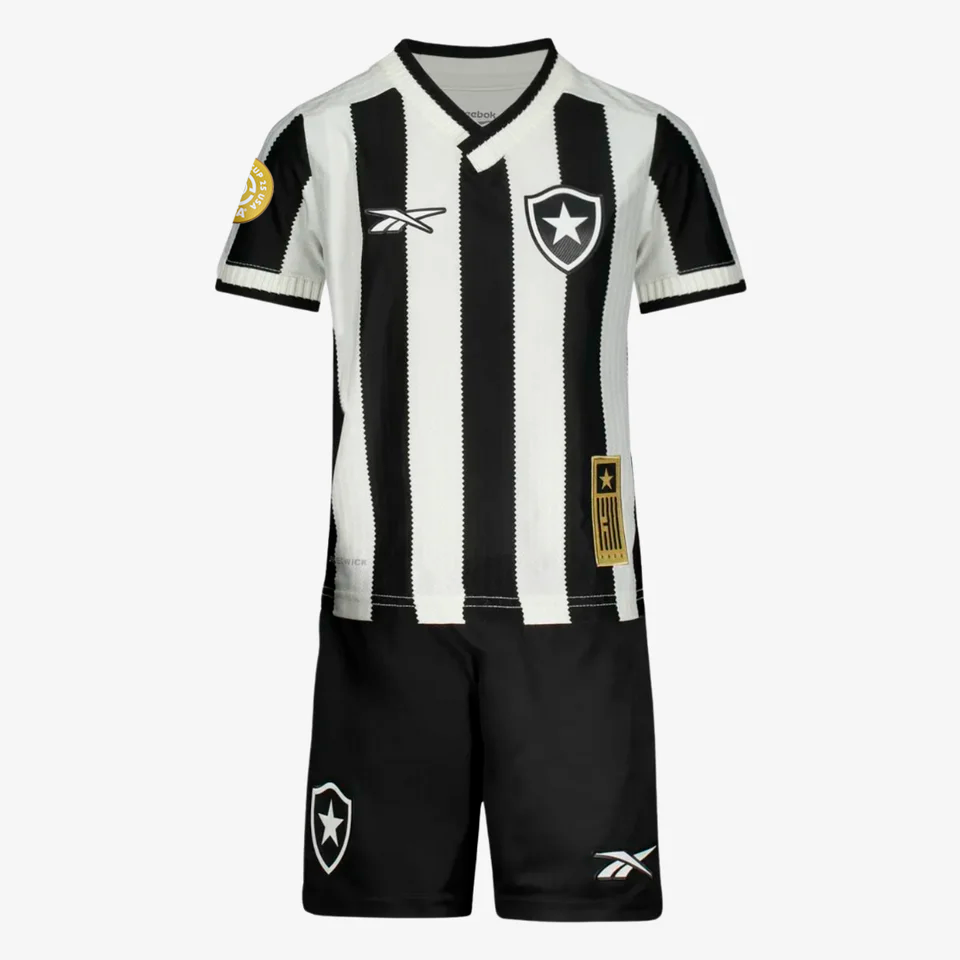 Conjunto Infantil Reebok Botafogo 2025/26 I        <span class="lbx-verified" aria-label="Produto verificado">
            <img src="https://cdn-icons-png.flaticon.com/512/1828/1828640.png" alt="Produto verificado">
        </span>