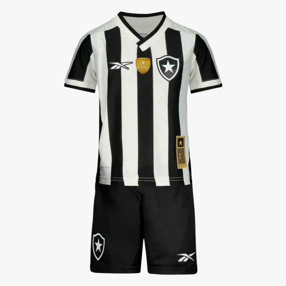 Conjunto Infantil Reebok Botafogo 2025/26 I        <span class="lbx-verified" aria-label="Produto verificado">
            <img src="https://cdn-icons-png.flaticon.com/512/1828/1828640.png" alt="Produto verificado">
        </span>