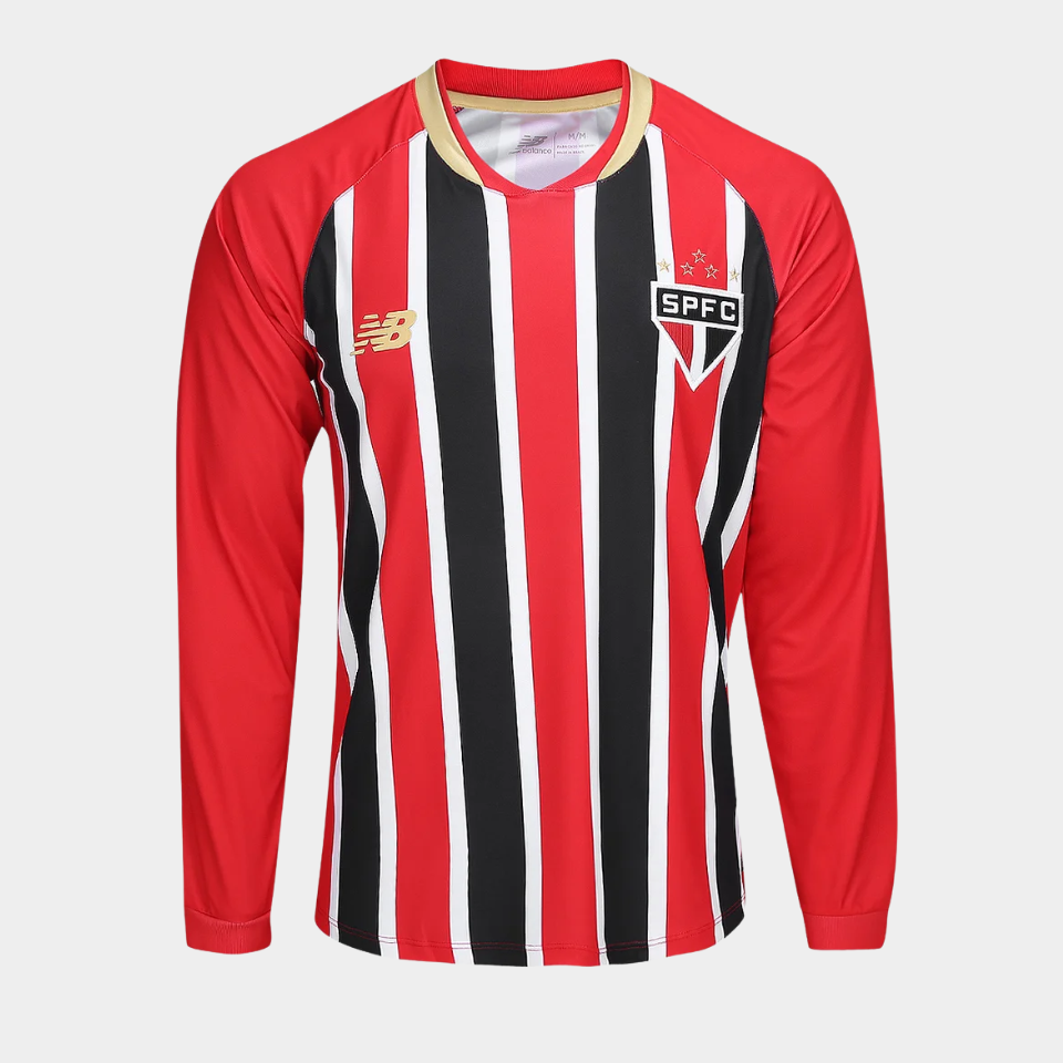 Camisa Sao Paulo Long Sleeve 2025/26 Away – Versão Torcedor        <span class="lbx-verified" aria-label="Produto verificado">
            <img src="https://cdn-icons-png.flaticon.com/512/1828/1828640.png" alt="Produto verificado">
        </span>