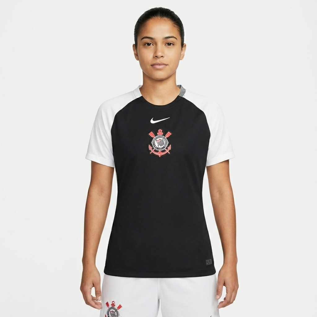Camisa Feminina Nike Corinthians 2025/26 II Torcedor        <span class="lbx-verified" aria-label="Produto verificado">
            <img src="https://cdn-icons-png.flaticon.com/512/1828/1828640.png" alt="Produto verificado">
        </span>