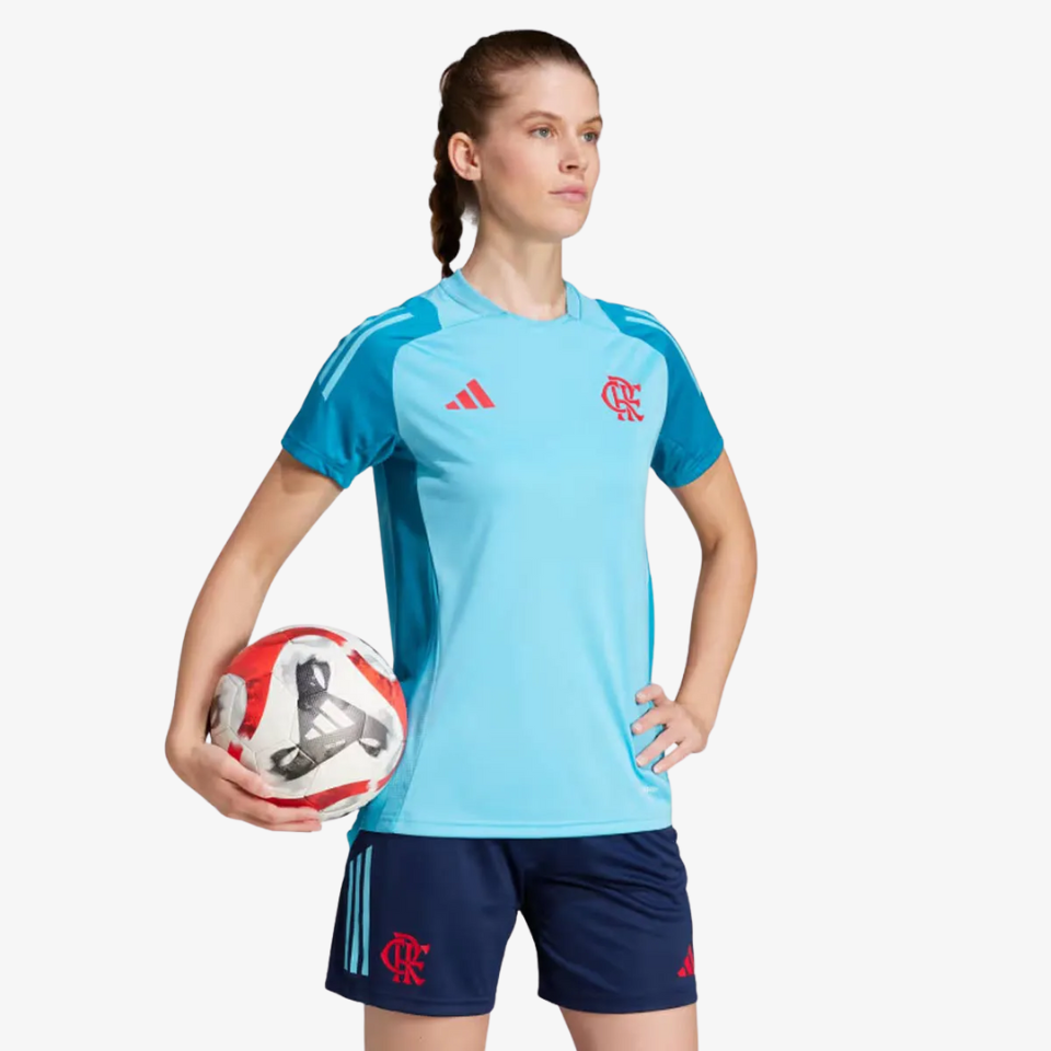 Camisa Adidas Feminina Treino Flamengo 2025/26        <span class="lbx-verified" aria-label="Produto verificado">
            <img src="https://cdn-icons-png.flaticon.com/512/1828/1828640.png" alt="Produto verificado">
        </span>