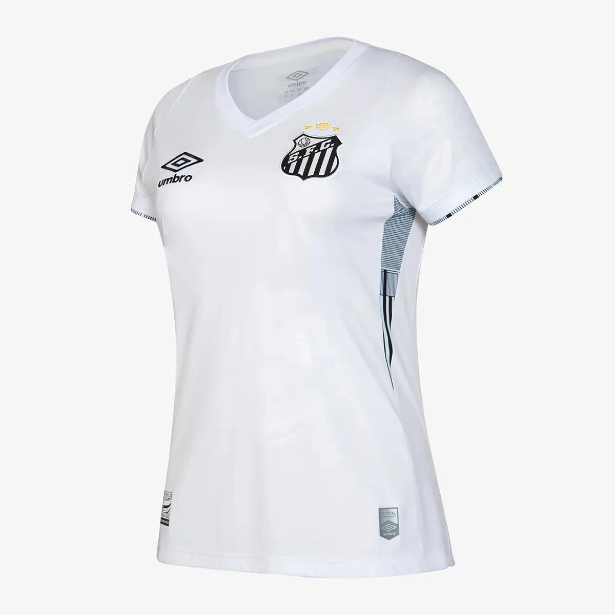 Camisa Feminina Umbro Santos 2024/25 I Torcedor        <span class="lbx-verified" aria-label="Produto verificado">
            <img src="https://cdn-icons-png.flaticon.com/512/1828/1828640.png" alt="Produto verificado">
        </span>