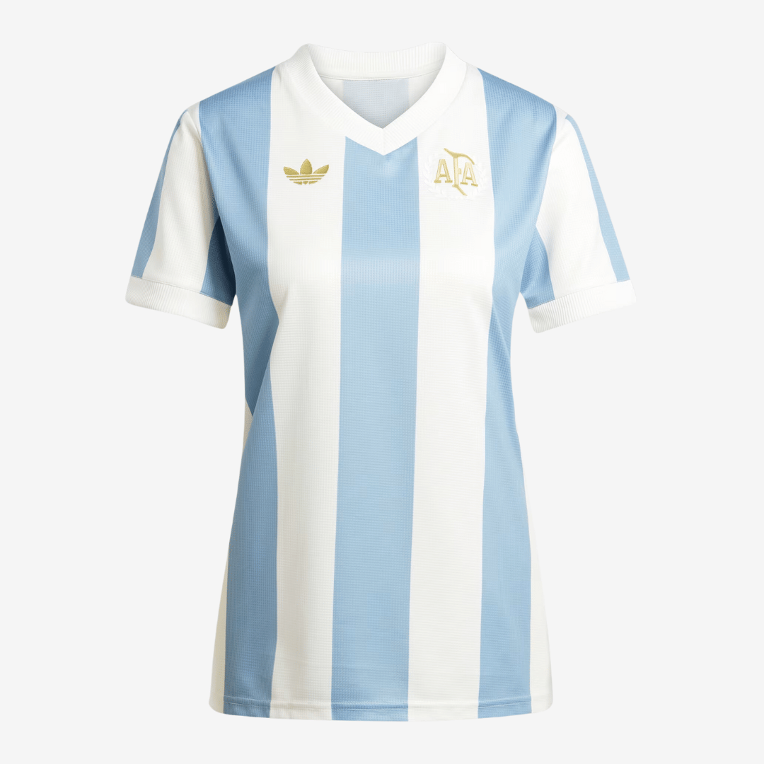 Camisa Feminina adidas Argentina 2024 Anniversary        <span class="lbx-verified" aria-label="Produto verificado">
            <img src="https://cdn-icons-png.flaticon.com/512/1828/1828640.png" alt="Produto verificado">
        </span>