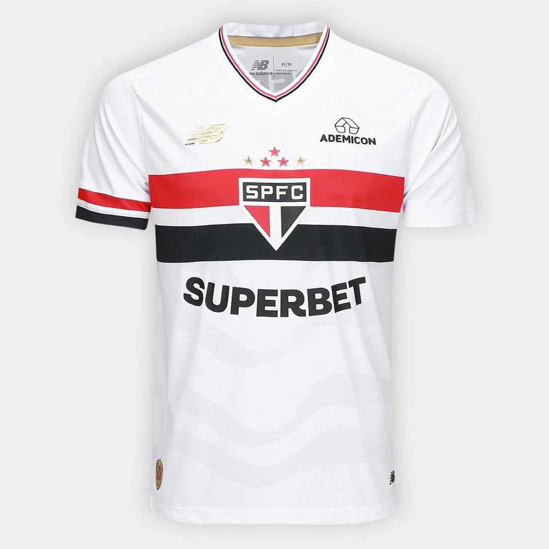 Camisa Sao Paulo 2025/26 Home – Versão Torcedor        <span class="lbx-verified" aria-label="Produto verificado">
            <img src="https://cdn-icons-png.flaticon.com/512/1828/1828640.png" alt="Produto verificado">
        </span>