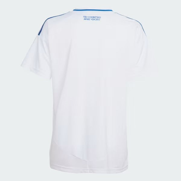 Camisa Feminina adidas Cruzeiro 2025/26 II        <span class="lbx-verified" aria-label="Produto verificado">
            <img src="https://cdn-icons-png.flaticon.com/512/1828/1828640.png" alt="Produto verificado">
        </span>