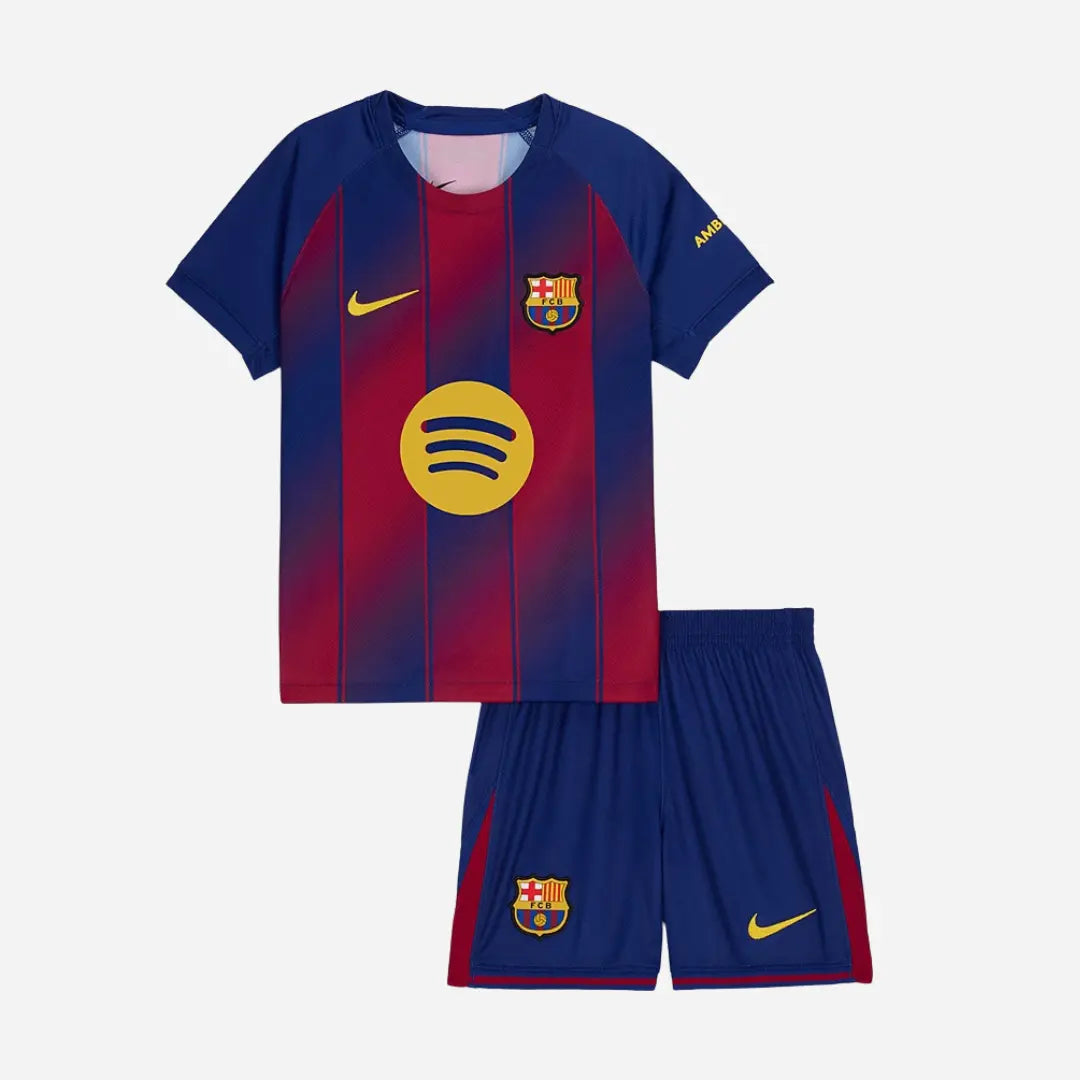 Conjunto Infantil Nike Barcelona 2025/26 I        <span class="lbx-verified" aria-label="Produto verificado">
            <img src="https://cdn-icons-png.flaticon.com/512/1828/1828640.png" alt="Produto verificado">
        </span>