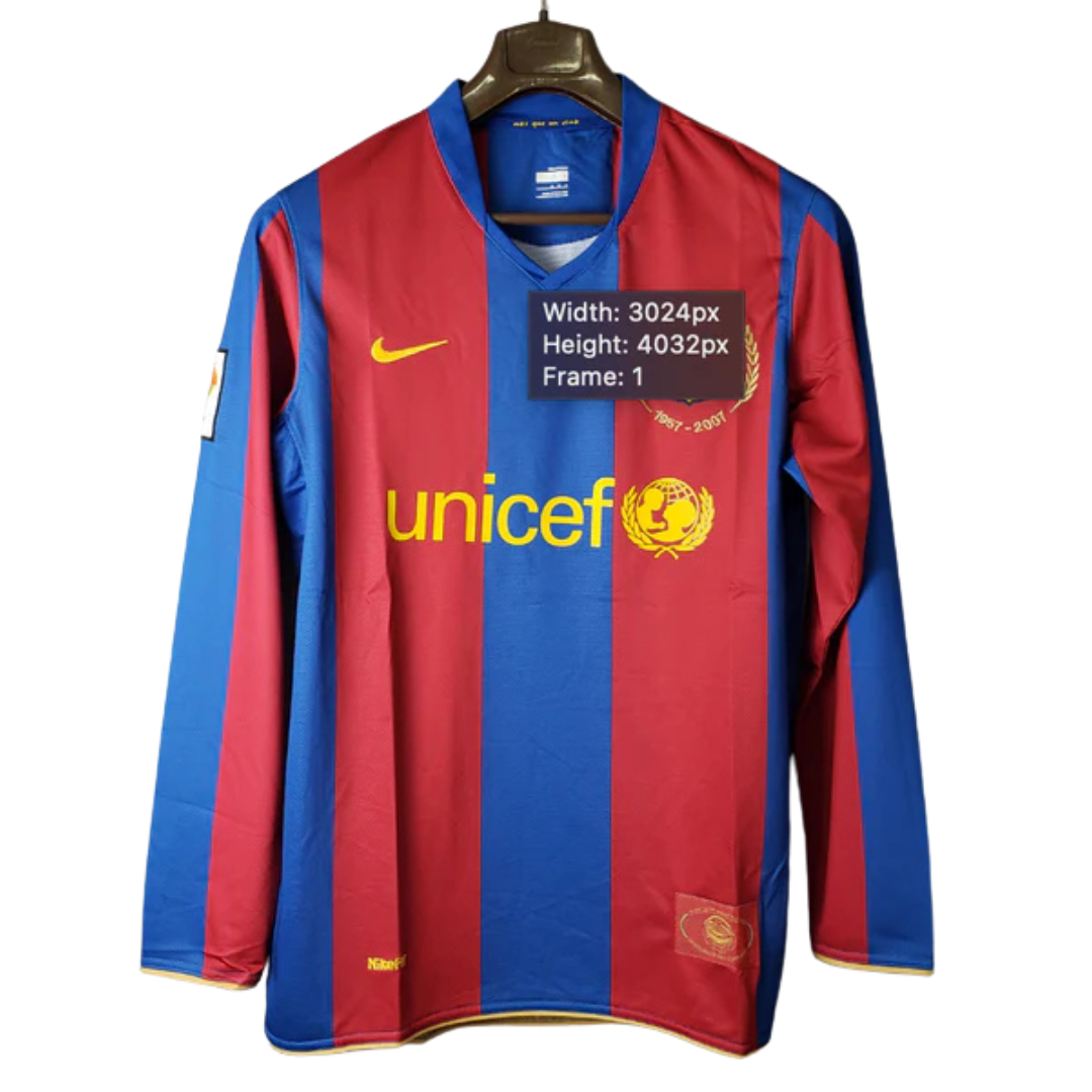 Camisa Manga Longa Barcelona 07/08 Nike – Grená        <span class="lbx-verified" aria-label="Produto verificado">
            <img src="https://cdn-icons-png.flaticon.com/512/1828/1828640.png" alt="Produto verificado">
        </span>