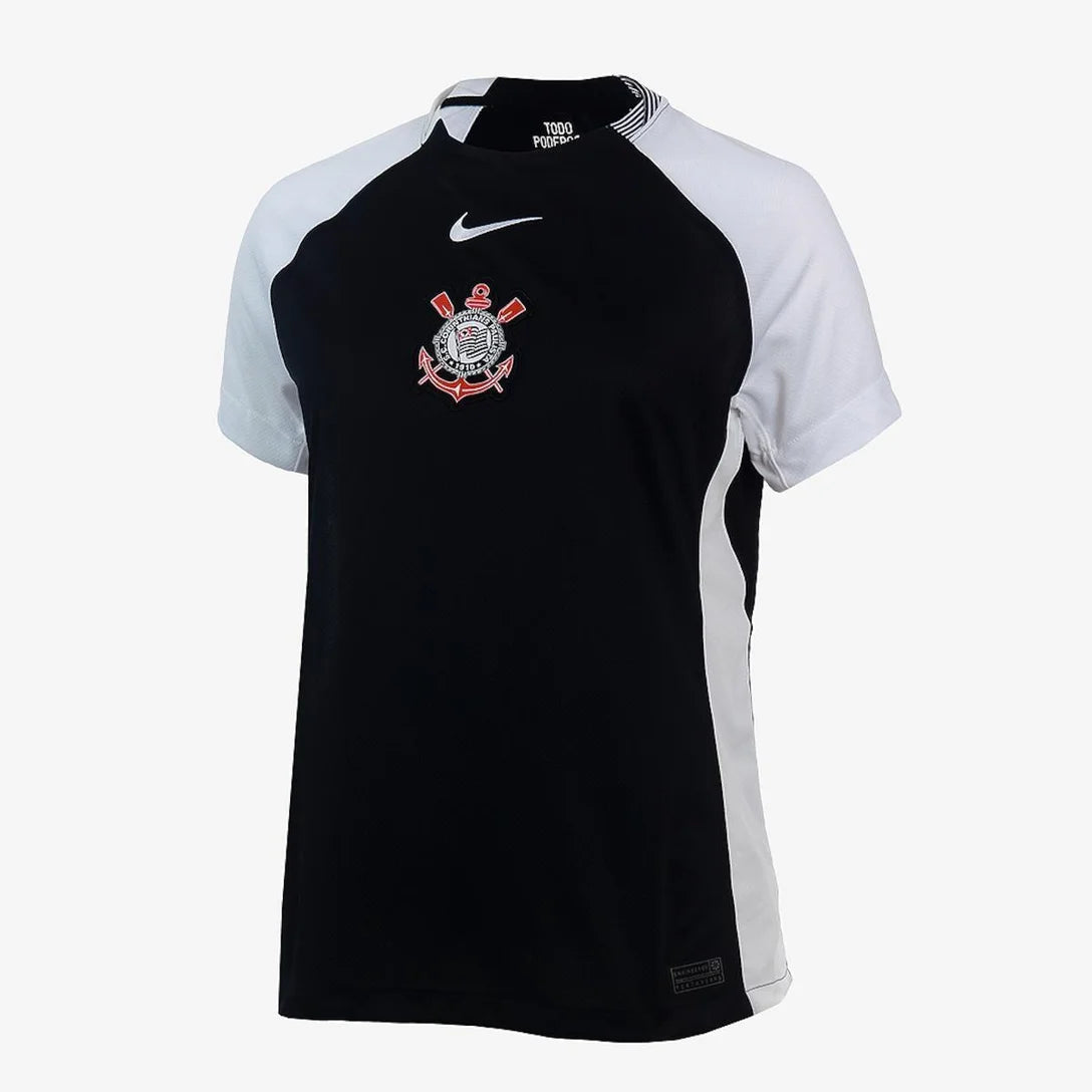 Camisa Feminina Nike Corinthians 2025/26 II Torcedor        <span class="lbx-verified" aria-label="Produto verificado">
            <img src="https://cdn-icons-png.flaticon.com/512/1828/1828640.png" alt="Produto verificado">
        </span>