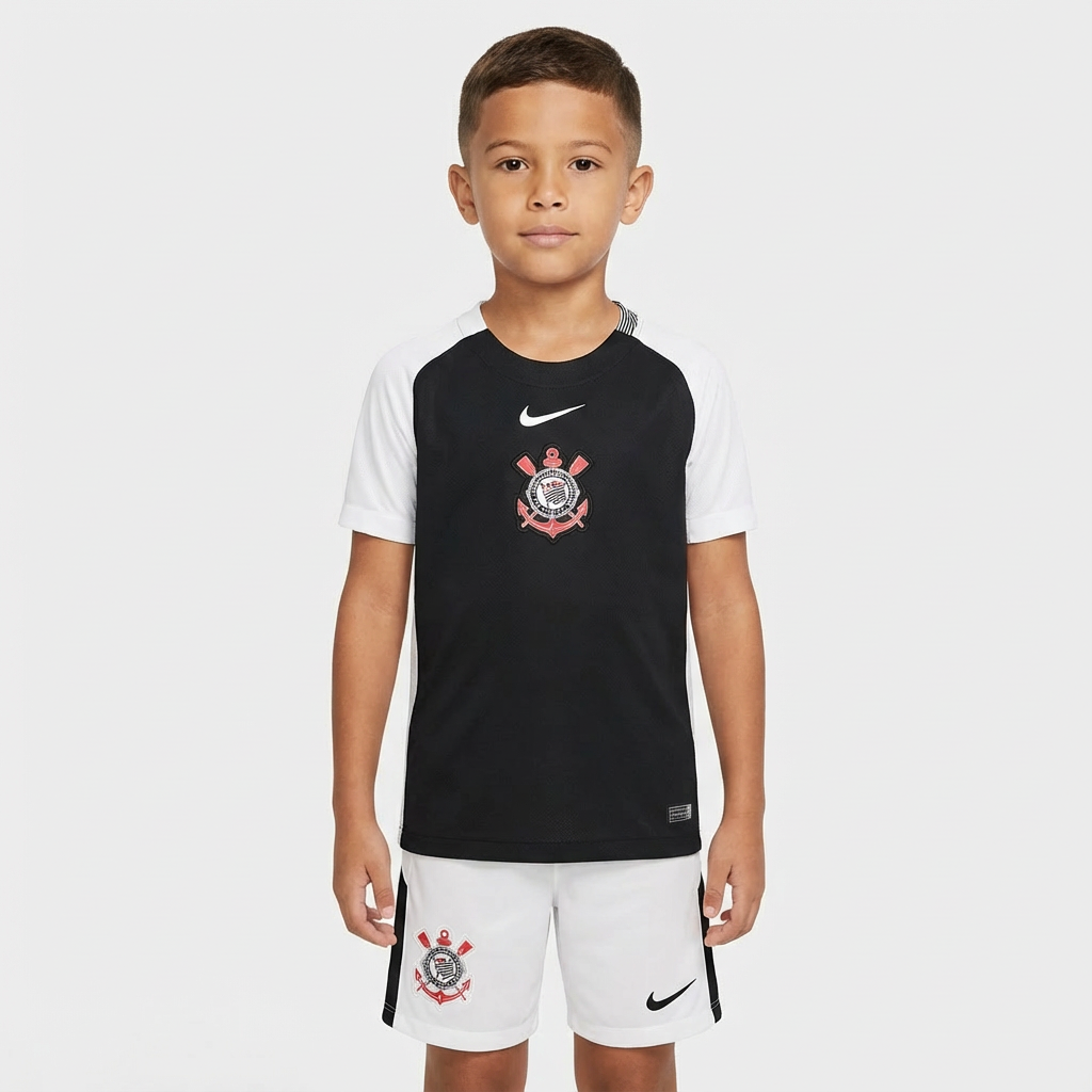 Conjunto Infantil Nike Corinthians 2025/26 II        <span class="lbx-verified" aria-label="Produto verificado">
            <img src="https://cdn-icons-png.flaticon.com/512/1828/1828640.png" alt="Produto verificado">
        </span>
